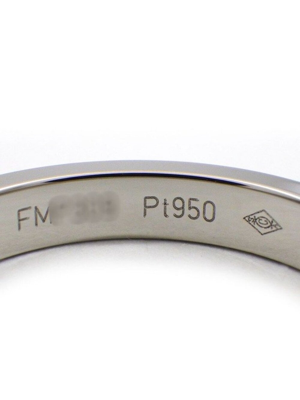 Cartier Ring C de Cartier Wedding Band Engraved Logo Issue - Picture 5 of 10